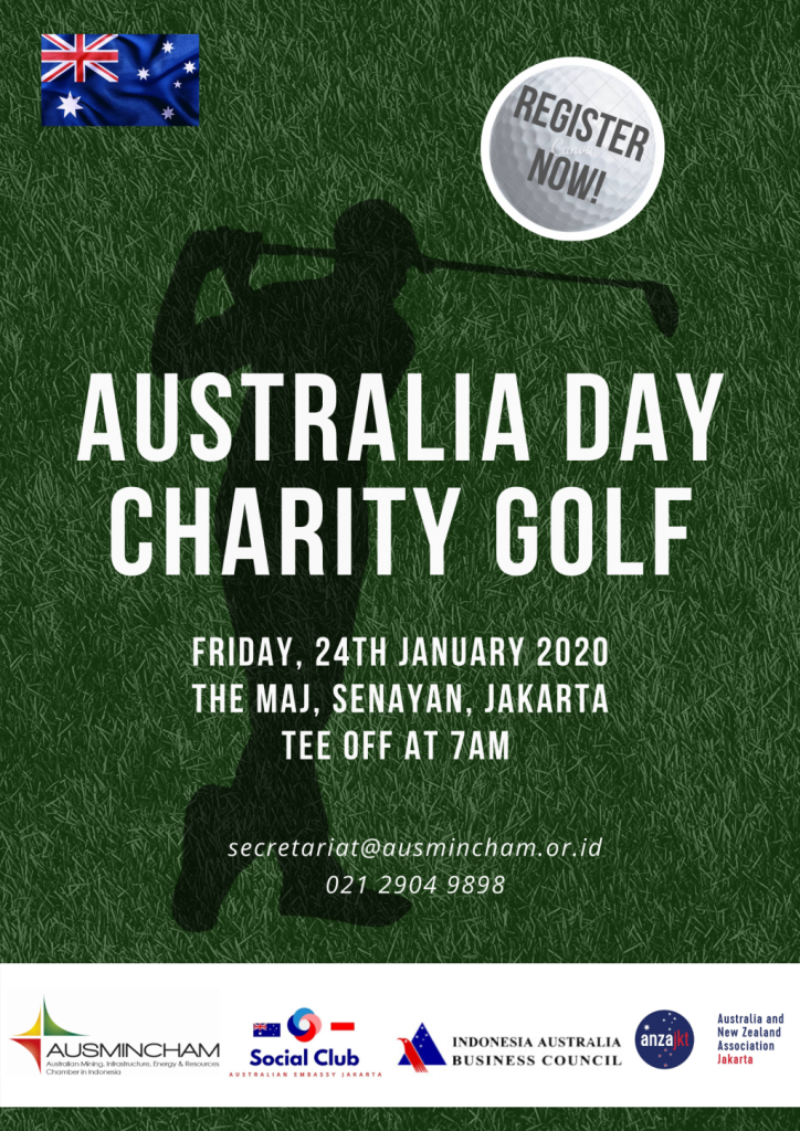 australia day charity golf