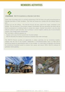 member activites green gold