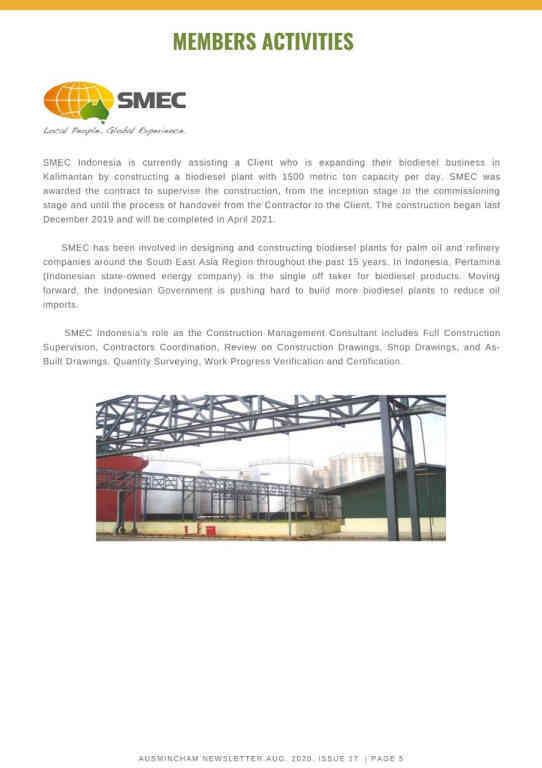 member activities smec