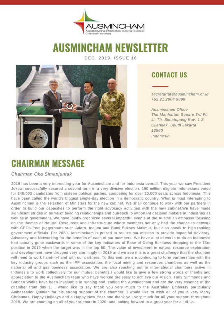 newsletter dec 2019